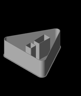 Warnung schält Box v1 ppac 3d print model - Mito3D