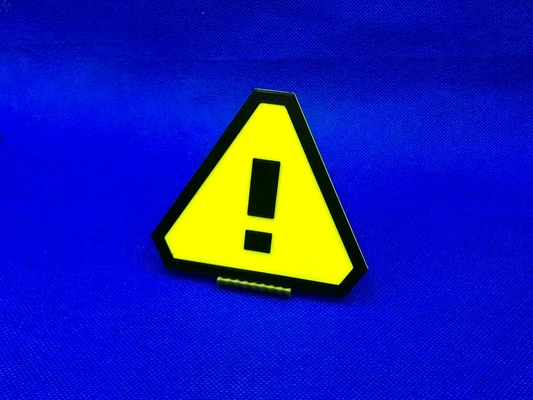 warnung zeichen vorsicht 3d by knochen on danke 3d print model - Mito3D