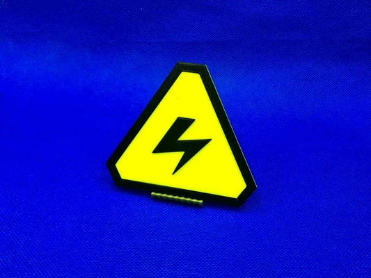 warning sign - high voltage 3d by kosteklvp on thangs 3d print model - Mito3D