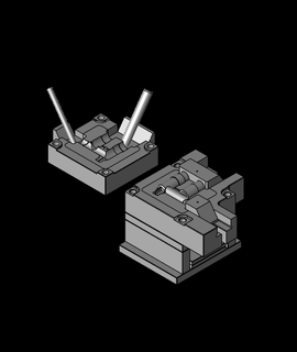 lessive machine tuyau moule 3d modèle 3d print model - Mito3D