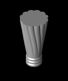 wasted time vase 1 lupofranzcrap Home & Garden 3d print model - Mito3D