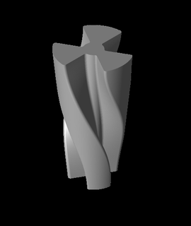 wasted time vase 4 lupofranzcrap 3d print model - Mito3D