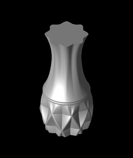 desperdiçado vaso 5 lupofranzcrap 3d print model - Mito3D