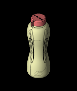 water bottle 3d model cforcad thangs 3d print model - Mito3D
