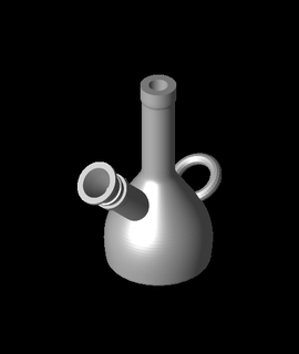 water pipe charm machenna56k Arts & Entertainment 3d print model - Mito3D