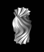 wavy vase 3d model 3dprintbunny thangs 3d print model - Mito3D