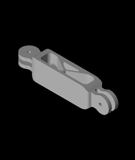 Webcam montagem braços integrado USB 3d print model - Mito3D