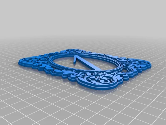 wedding table numbers - 3d by maandren on thangs 3d print model - Mito3D