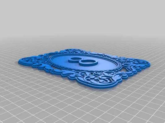 wedding table numbers 20 - 3d by maandren on thangs 3d print model - Mito3D