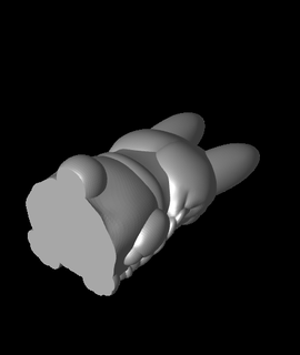 Çarşamba Adams tavşan patlama 3d print model - Mito3D