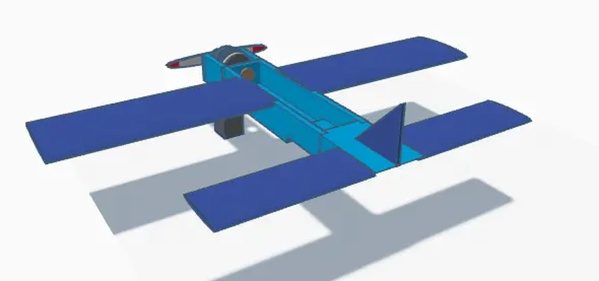 gewicht angetrieben flugzeug 3d by schiefer technologien on danke 3d print model - Mito3D