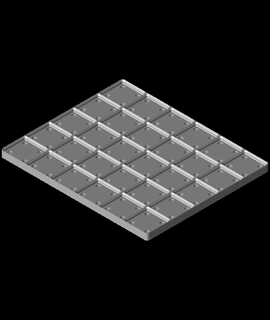 weighted baseplate 5x6stl hardwire1010 3d print model - Mito3D