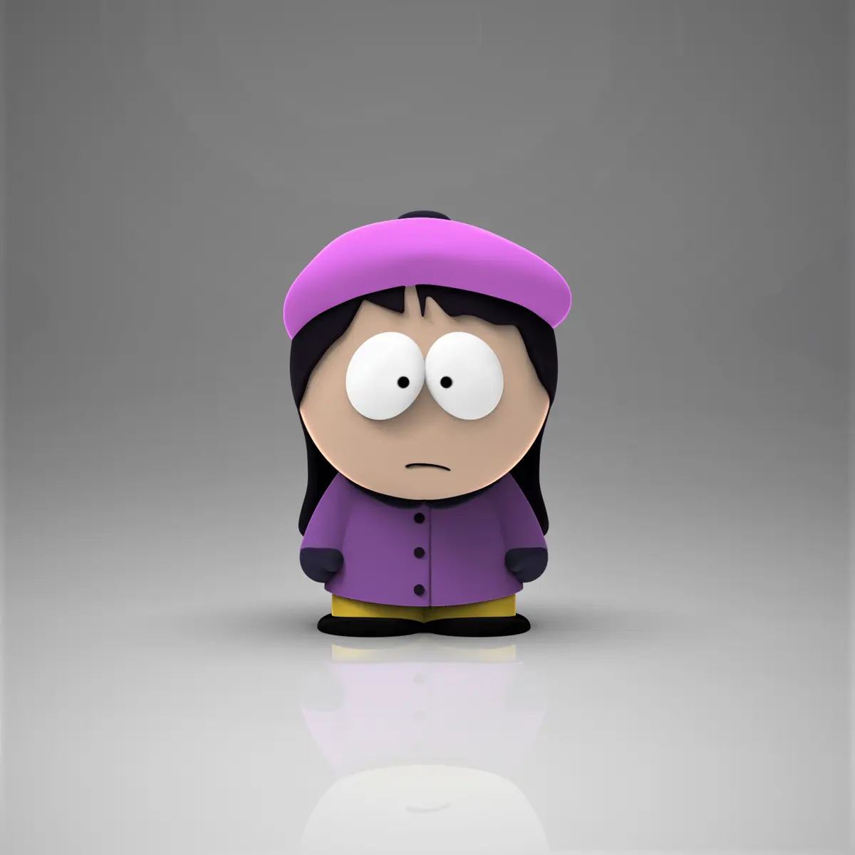 wendy -south park - 3d by chelscct chelseycreatesthings on thangs 3D print model - Mito3D