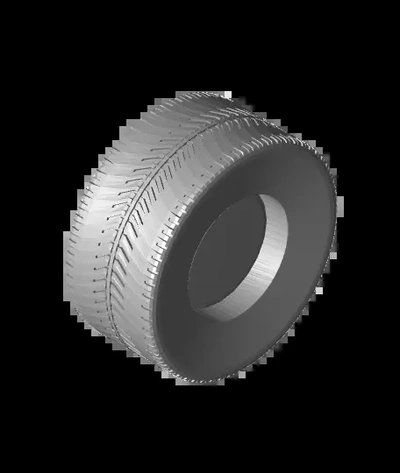 roue arrière stl 3d by fiers paroles 3d print model - Mito3D