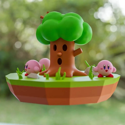 whispy woods - kirby 3d by matb on thangs 3d print model - Mito3D