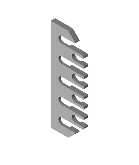 wiha Schraubendreher Aufhänger Steckbrett 3D print model - Mito3D