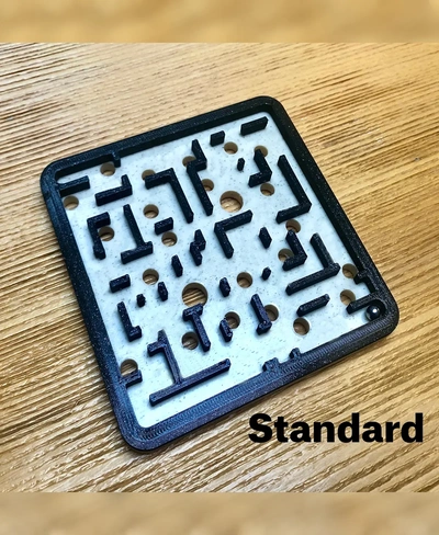 wild holes maze - standard 3d by kosteklvp on thangs rectangle puzzles game 3d print model - Mito3D