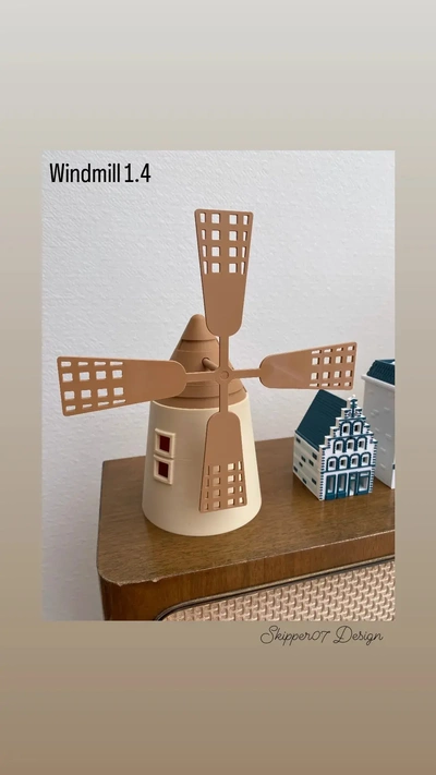 windmill 14 - 3d by skipper07 on thangs 3d print model - Mito3D