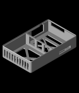 wio terminal + bateria pacote projeto caso bainha dispositivos 3d print model - Mito3D