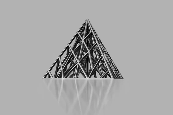 wire pyramid - 3d by mels3d on thangs geometric 3d print model - Mito3D