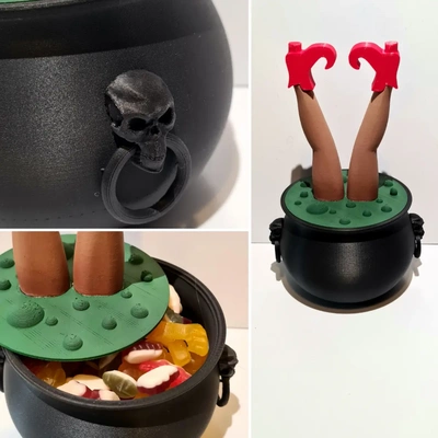 witch's cauldron - 3d by prints gifts on thangs 3d print model - Mito3D