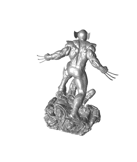 wolverine statuestl db17creations 3D print model - Mito3D