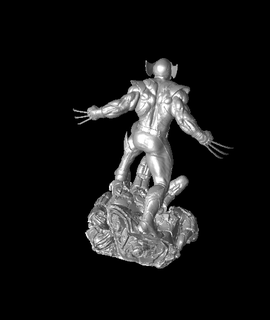 carcajou statuette db17creations 3d print model - Mito3D