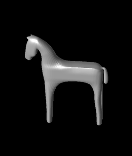madera estilo caballo orgulloso palabras 3d print model - Mito3D