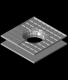 agujero gusano ajedrez tablero davemakesstuff aficiones juegos 3d print model - Mito3D