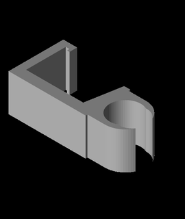 worx Hydroshot Schlauch Eimer Clip 3d print model - Mito3D