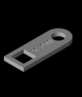 worx Hydroshot Schlüssel Propella 3d print model - Mito3D