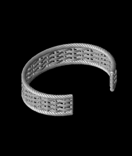tecido pulseira bracelete tobiasreckinger 3d print model - Mito3D