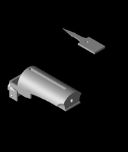 wrist dagger prototype 1 stl 3d model thangs 3d print model - Mito3D