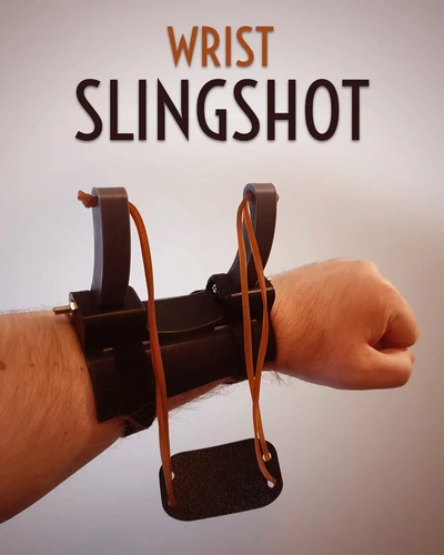 wrist slingshot - 3d by jaatinen3d on thangs outdoorthangs sling toy 3d print model - Mito3D