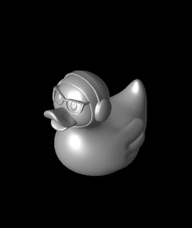 wabbelig ducky 3d Modell chelscct chaoscoretech danke 3d print model - Mito3D