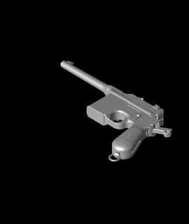 ww2 pistolstl 3d model haktanyagmur thangs 3d print model - Mito3D