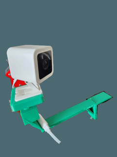 wyze full cam holder v2 1 stl - solarp 3d print model - Mito3D