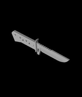 xenohunter knife valorant fx gamer 3d print model - Mito3D
