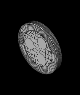 xrp coin ripple 3d model jimmydesign thangs 3d print model - Mito3D