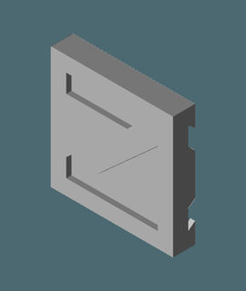 xyz cube box - theprintingmaster 3d print model - Mito3D