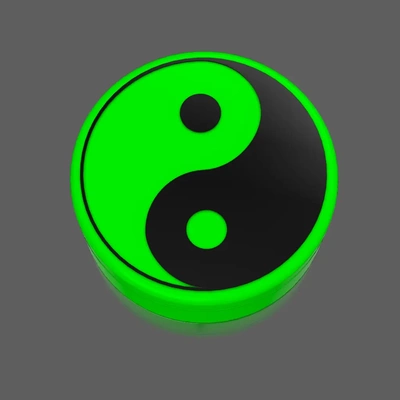 yin yang envase 3d by kcwarthog3d on gracias 3d print model - Mito3D