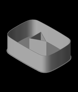 Youtube logo nidible scatola v1 ppac 3d print model - Mito3D