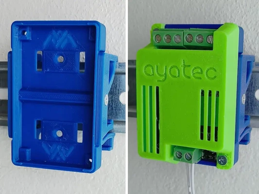 yunshan hw-622 1-channel relay case esp8266 40x65 - 3d by ayatec on thangs 3d print model - Mito3D
