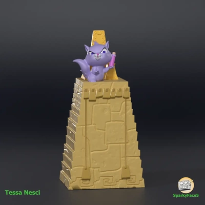 yzma takes throne - 3d by sparkyface5 on thangs 3d print model - Mito3D