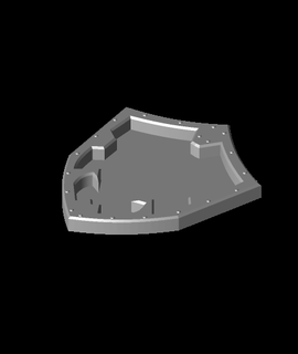 zelda botw hylian shield split up Pop Culture 3d print model - Mito3D