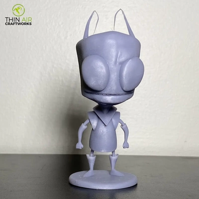 zim - 3d by thinair3d on thangs invader 3d print model - Mito3D