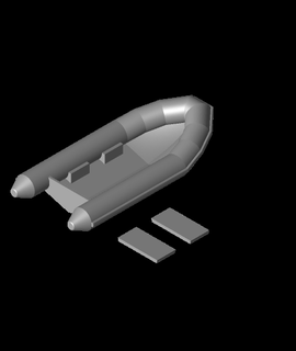 zodíaco inflable barco 3d modelo rene76 gracias 3d print model - Mito3D