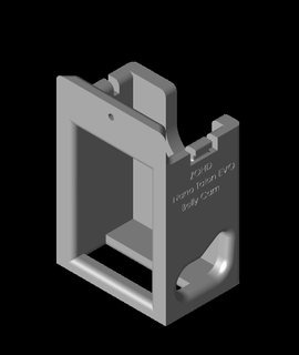 zohd Nano Kralle evo Bauch Nocken montieren 3d print model - Mito3D