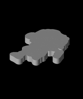 zombie cookie cutter 3d model thangs 3d print model - Mito3D