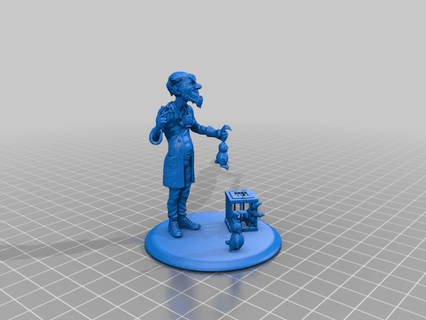 Zombie Hase scoopypez 3d print model - Mito3D